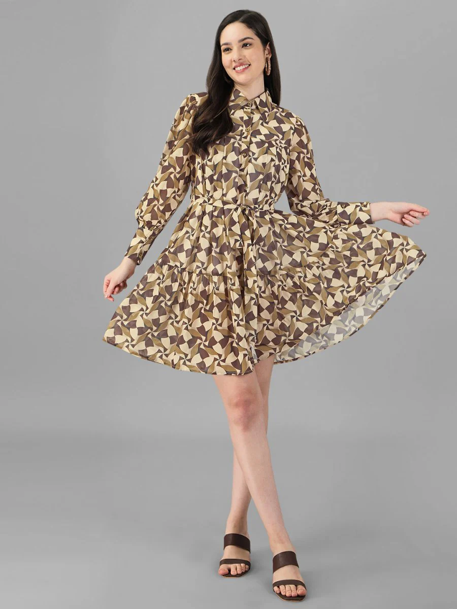 dresses-for-women-western-wear-leaf-green-color-dress-masakalico-287221.webp DRESSES FOR WOMEN WESTERN WEAR LEAF GREEN COLOR DRESS - Image 1